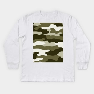 Camouflage Kids Long Sleeve T-Shirt